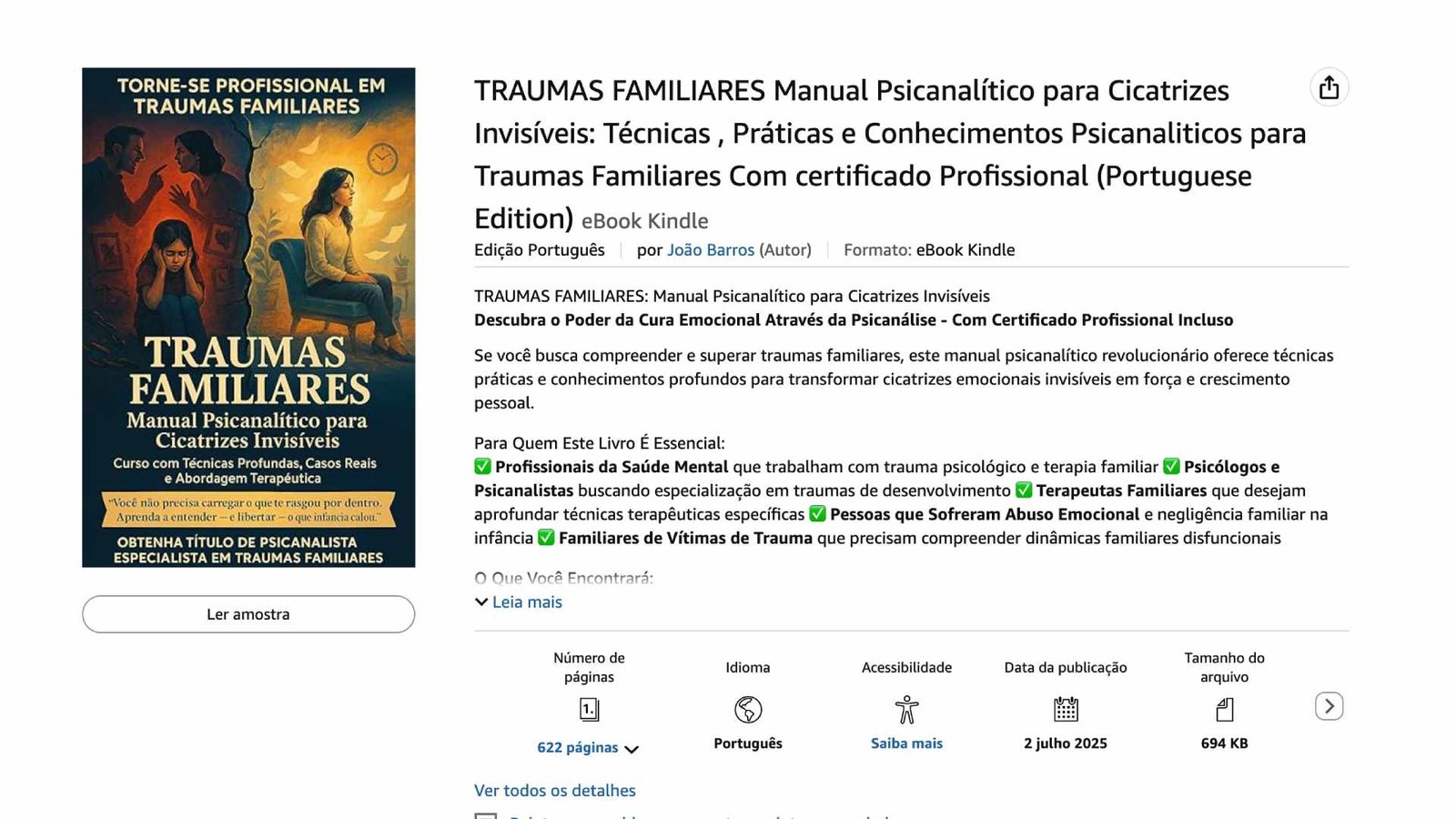 Manual Técnicas Psicanalíticas para Ansiedade